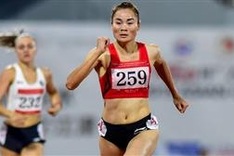 Vietnamese runner bags double golds at Asian Grand Prix Series 2019