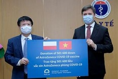 Ministry of Health receives Covid-19 vaccine donated by Poland