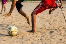 Disabled Myanmar teen football champ defies the odds