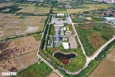 Major waste treatment plant left idle in Hanoi for four years