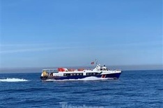 Boat services to Ly Son Island suspended due to bad weather