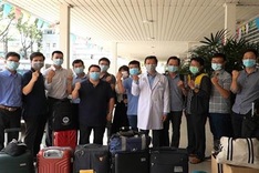 Covid-19 field hospital construction underway in Kien Giang