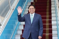 Prime Minister leaves for ASEAN - GCC Summit, visit to Saudi Arabia