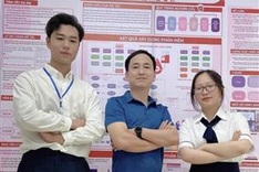 Vietnamese students finish third at US science contest