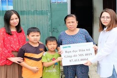 Grandmother receives help to raise small children