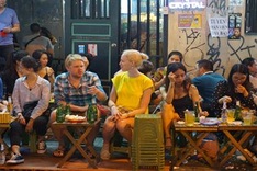 Popular Hanoi tourist street