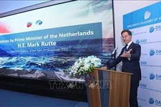 Dutch PM attends roundtable on international law, order at sea in Hanoi