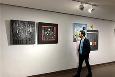 Artists from 16 countries show works at international exhibition