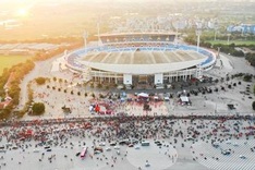 Road near Hanoi's My Dinh Stadium shut for Vietnam-UAE clash
