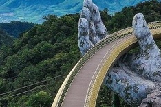 Picture of Vietnam’s Golden Bridge wins architecture photo prize