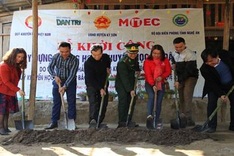 New Dantri classroom project launched in Nghe An