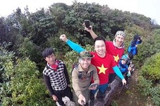 Conquering Khang Su Van mountain