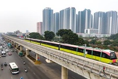 Hanoi metro route conducts trial run