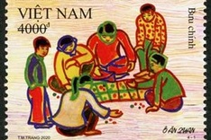 Stamps on Vietnamese folk games issued