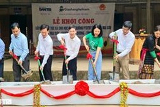 Dantri starts construction at Nghe An boarding school