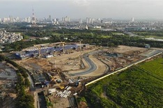 Construction on Hanoi F1 racetrack underway