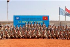 Vietnam’s field hospital in South Sudan honoured for outstanding contributions to UN peacekeeping