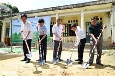 Dantri starts construction of new Thanh Hoa school project