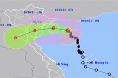 Lionrock weakens, heads to north-central Vietnam
