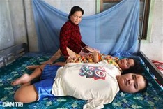 Poor family need help to support two disabled children