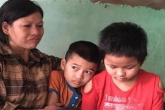 Single mum seeking help for two ailing children