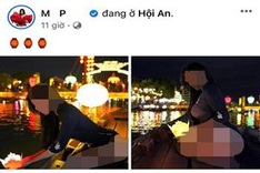 Malaysian model offends in Hoi An