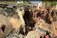 Thousands in Ca Mau affected by subsidence