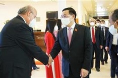 NA leader arrives in Austria for fifth World Conference of Speakers of Parliament