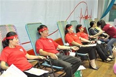 10,000 units of blood donated nationwide in one month