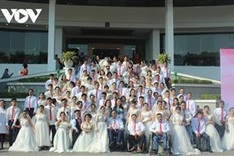 46 needy couples hold special mass wedding in Hanoi