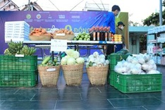 Charity convenience store brings food to poor people