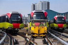 Hanoi metro trains ready for trial run