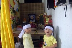 Old couple in need of help to raise two children