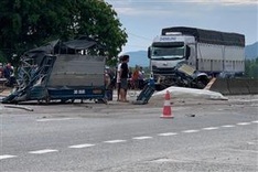 Three killed in Ha Tinh truck crash