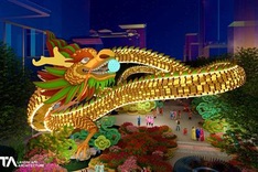 Preparations for Nguyen Hue Flower Street under way