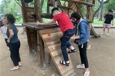 Inclusive playground in Văn Miếu Literature Temple complex