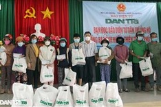 Dantri/Dtinews supports flood victims in southern central region