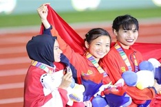 Tiny Oanh stands tall for Việt Nam at SEA Games
