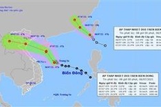 New tropical depression appears, storm alert issued