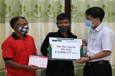 Dantri/DTiNews readers support jungle man in cancer fight