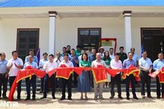 Another Dantri school project completed in Nghe An