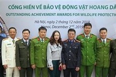 Awards honours wildlife protection efforts