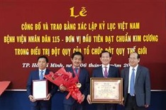 First Vietnam hospital awarded Diamond Status for stroke treatment