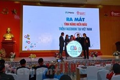 Blood donation feature to be launched on Facebook in Vietnam