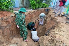 Unexploded bomb found in Quang Binh