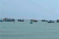 Five Binh Thuan fishermen rescued after 12 days at sea