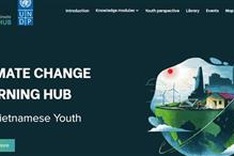 UNDP debuts climate change news portal for Vietnamese youth