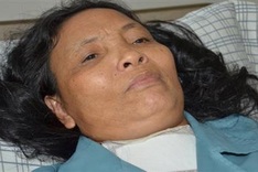 Helpless woman in need of support to fight two cancers