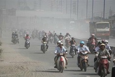 Hanoi air pollution worsened on Wednesday