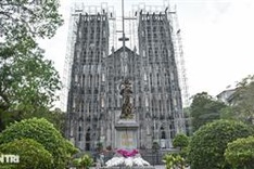 Capital city’s landmark cathedral under renovation